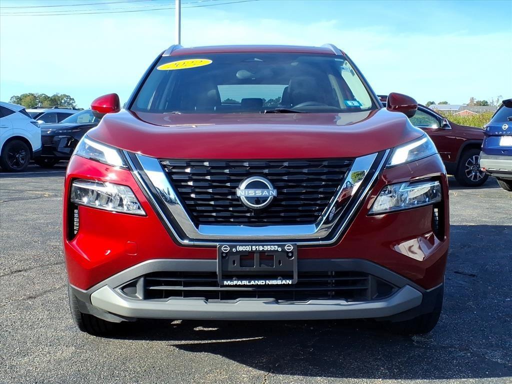 2022 Scarlet Ember Nissan Rogue