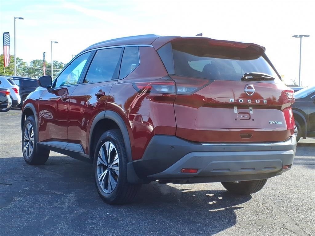 2022 Scarlet Ember Nissan Rogue