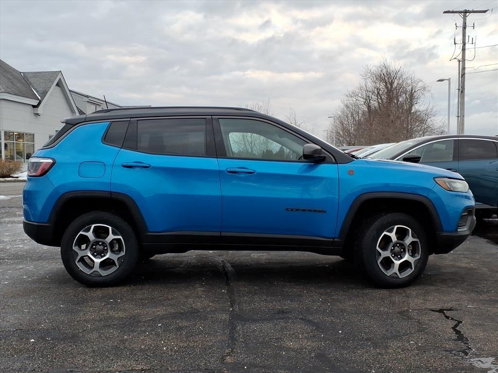 used 2022 Jeep Compass car, priced at $20,173