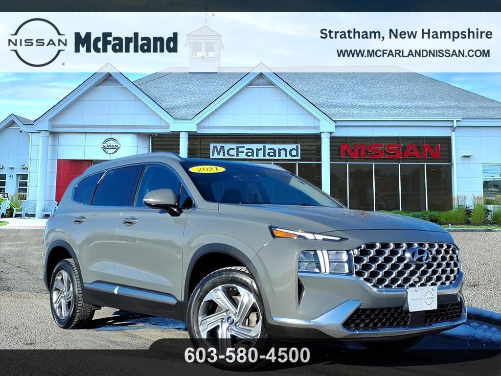 used 2021 Hyundai Santa Fe car, priced at $18,560