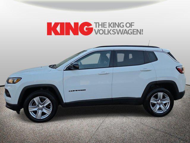 used 2022 Jeep Compass car, priced at $21,895
