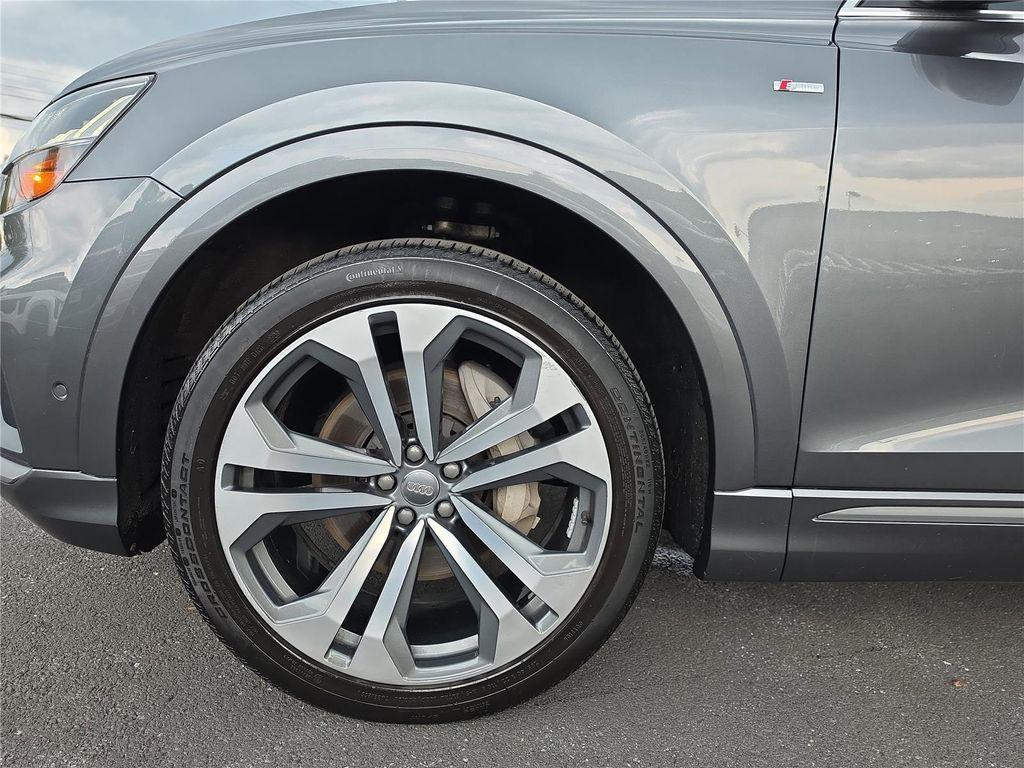 used 2020 Audi Q8 car, priced at $27,900