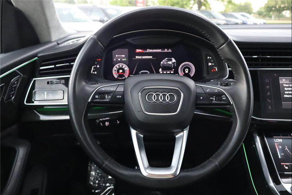 used 2020 Audi Q8 car, priced at $27,900