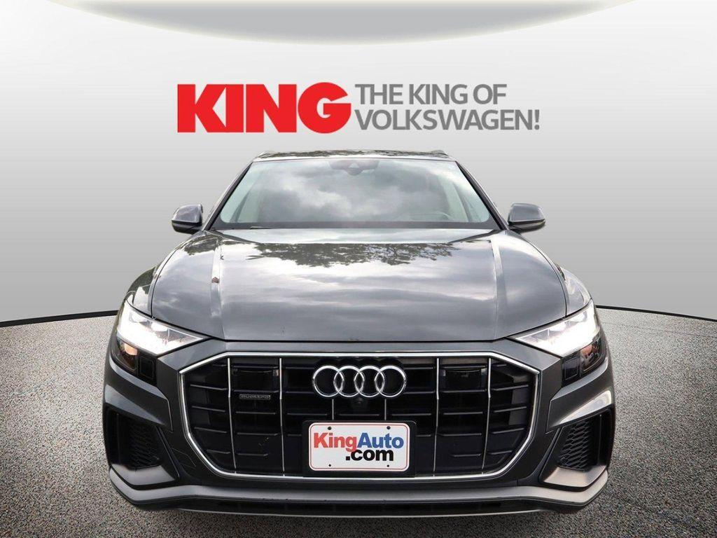 used 2020 Audi Q8 car, priced at $27,900