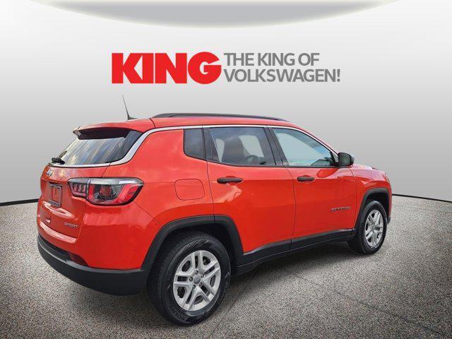 used 2020 Jeep Compass car, priced at $17,000