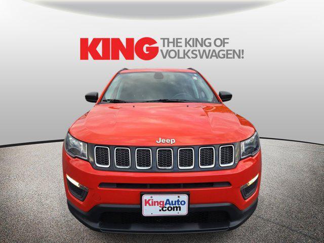 used 2020 Jeep Compass car, priced at $17,000