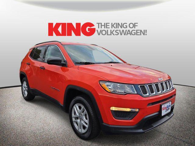 used 2020 Jeep Compass car, priced at $17,000