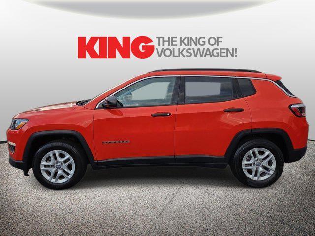 used 2020 Jeep Compass car, priced at $17,000