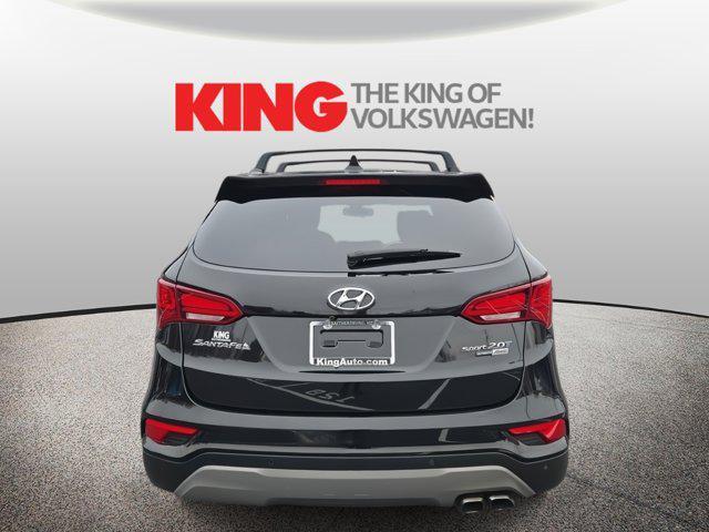 used 2018 Hyundai Santa Fe Sport car, priced at $15,000
