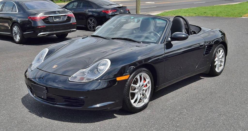 used 2004 Porsche Boxster car, priced at $24,500