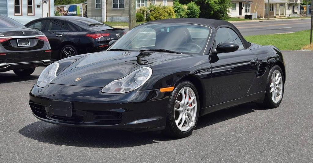 used 2004 Porsche Boxster car, priced at $24,500