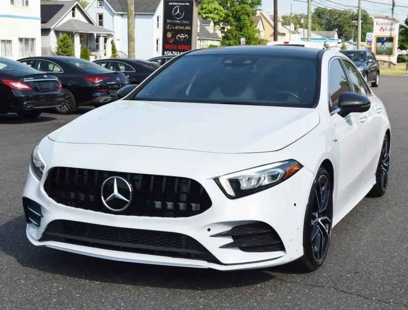 used 2021 Mercedes-Benz AMG A 35 car, priced at $24,897