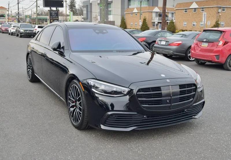 used 2021 Mercedes-Benz S-Class car, priced at $64,500