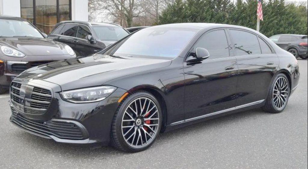 used 2021 Mercedes-Benz S-Class car, priced at $64,500