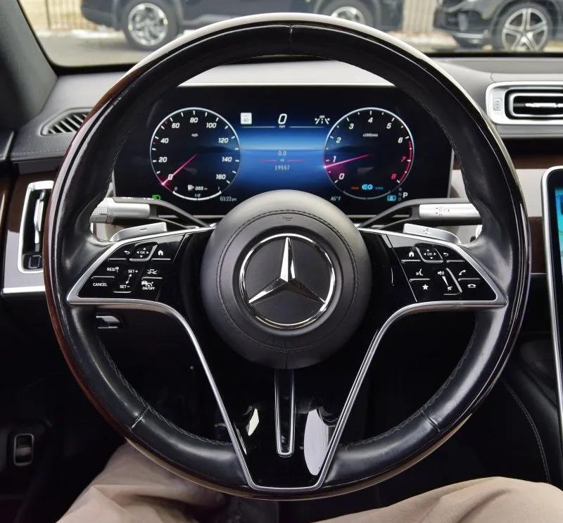 used 2021 Mercedes-Benz S-Class car, priced at $64,500