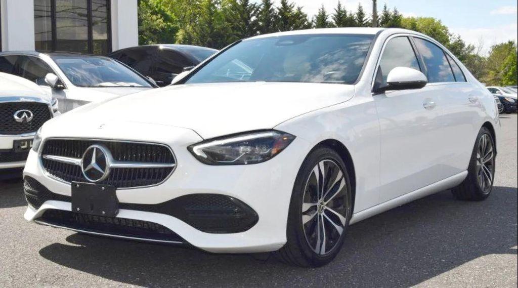 used 2022 Mercedes-Benz C-Class car, priced at $30,500