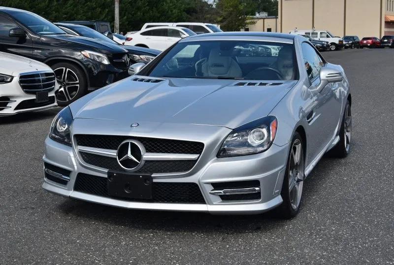 used 2015 Mercedes-Benz SLK-Class car, priced at $22,000