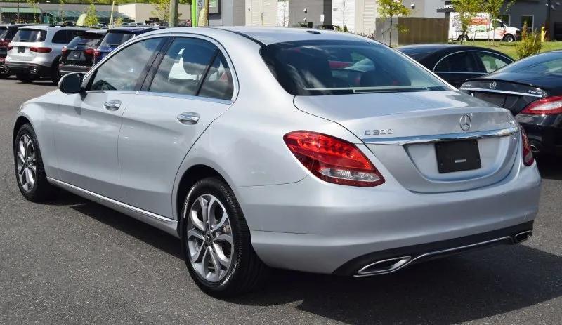 used 2018 Mercedes-Benz C-Class car, priced at $17,000