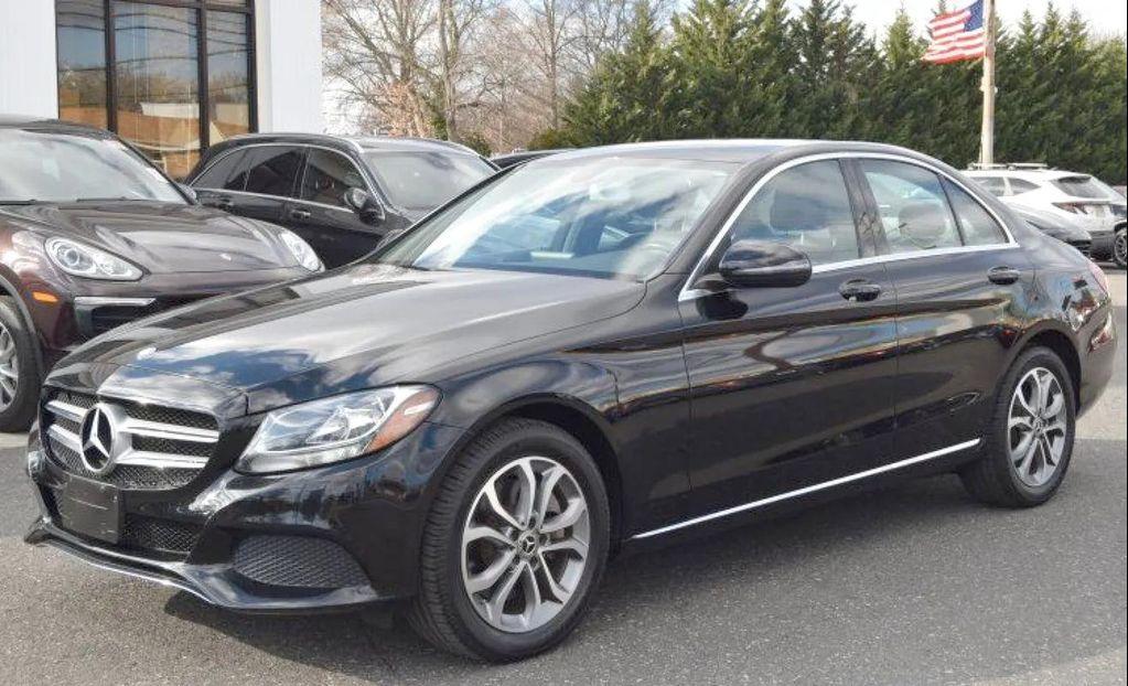 used 2017 Mercedes-Benz C-Class car, priced at $13,750
