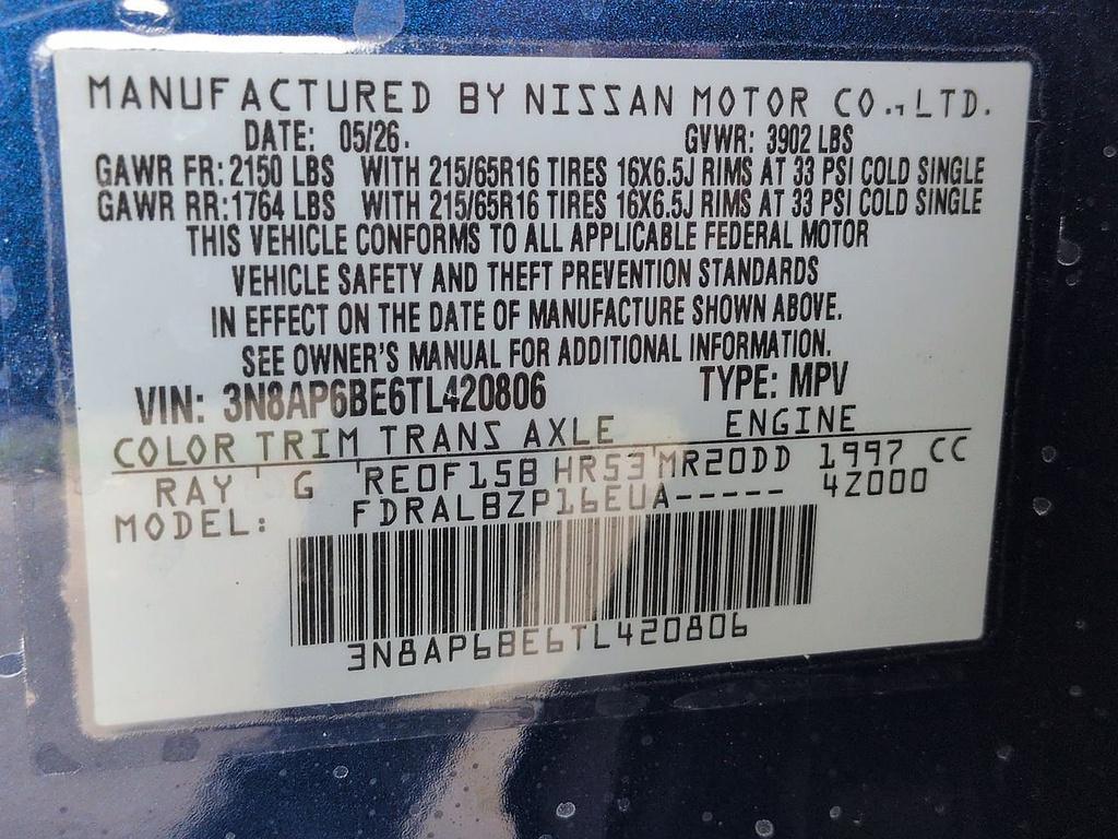 new 2026 Nissan Kicks car, priced at $23,420