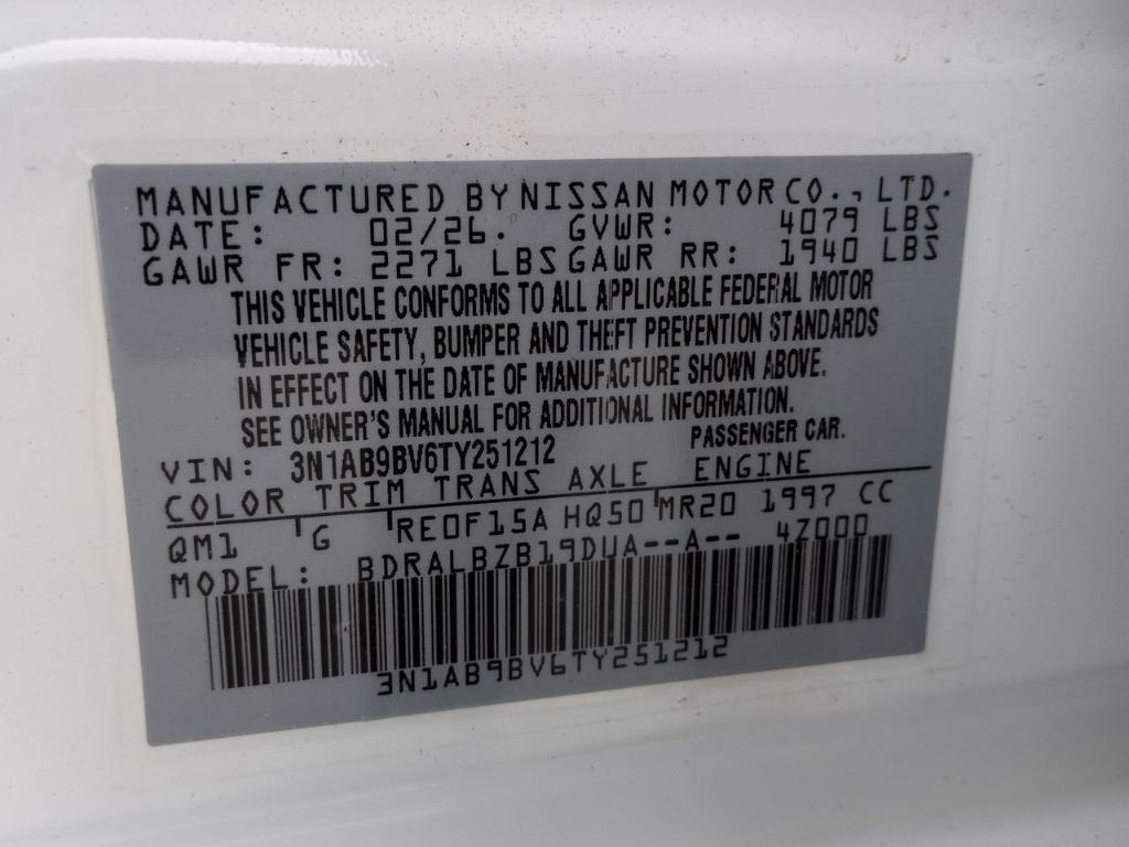 new 2026 Nissan Sentra car, priced at $21,572