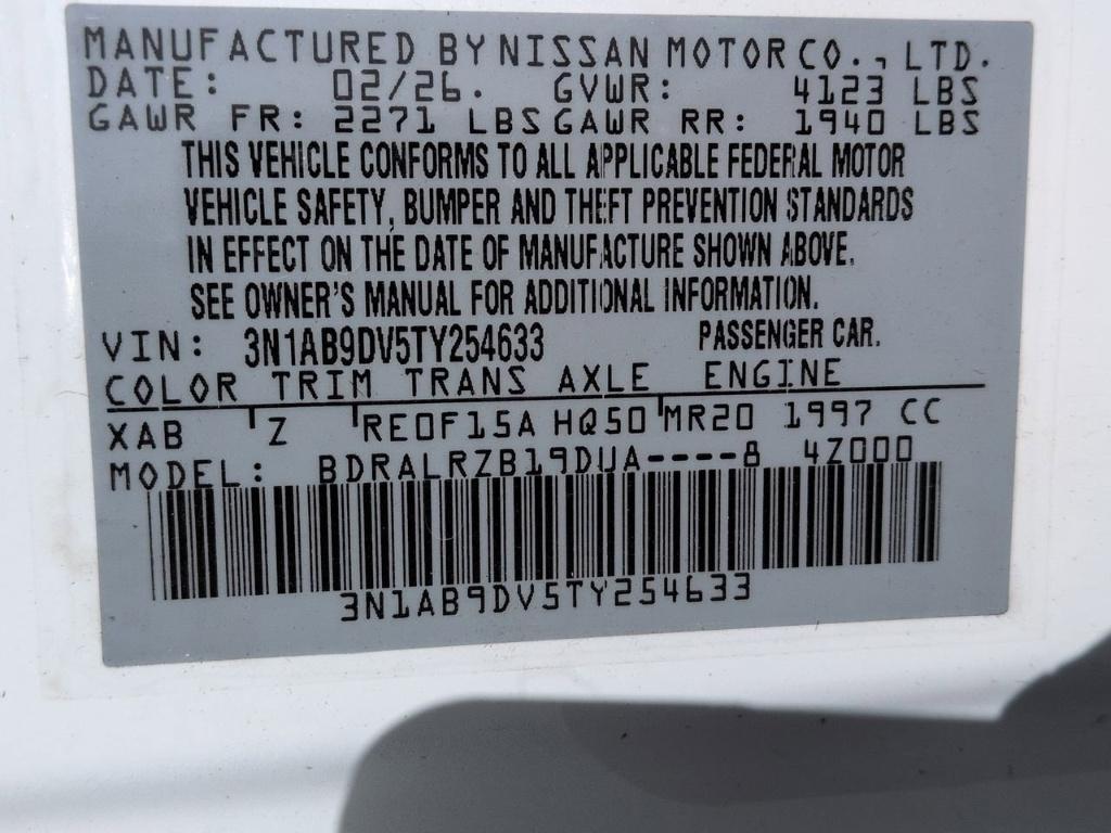 new 2026 Nissan Sentra car, priced at $23,758