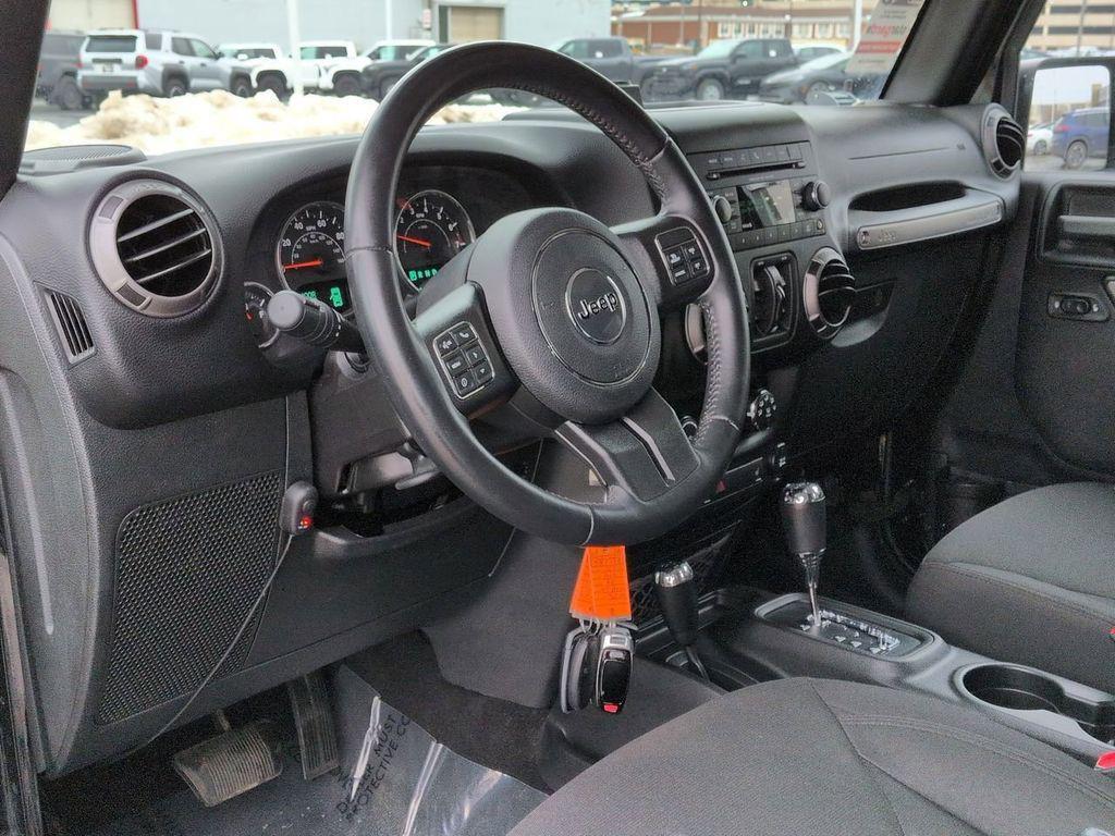 used 2017 Jeep Wrangler Unlimited car, priced at $19,399