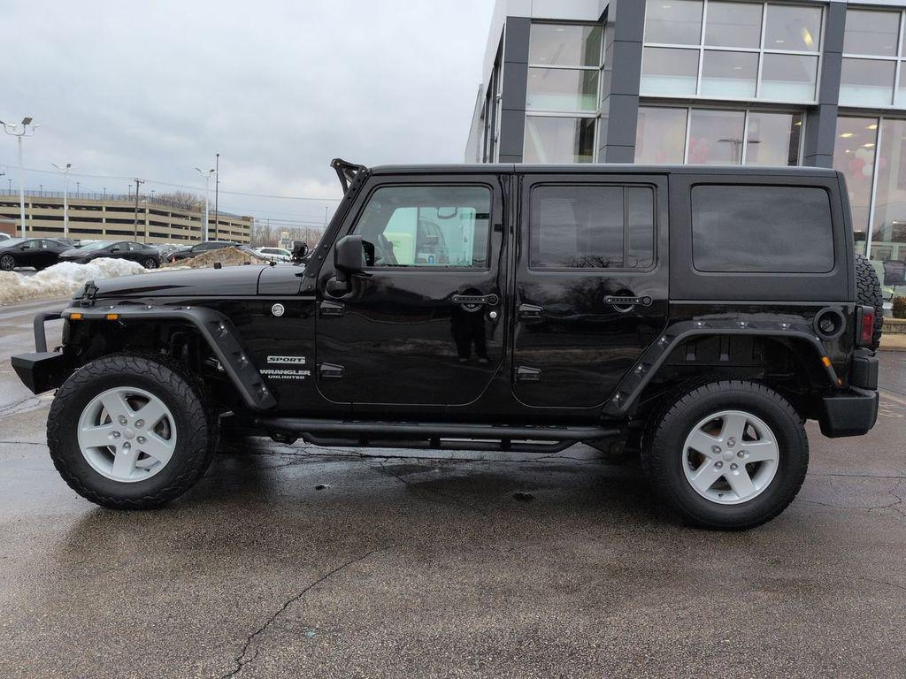 used 2017 Jeep Wrangler Unlimited car, priced at $19,399