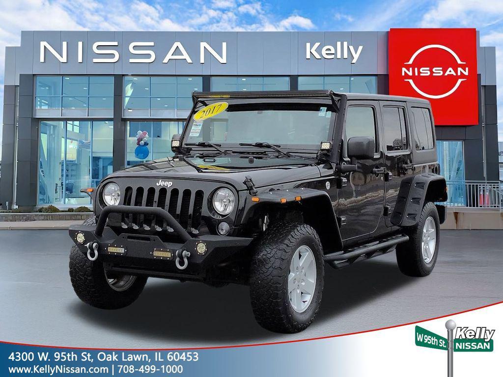 used 2017 Jeep Wrangler Unlimited car, priced at $19,399