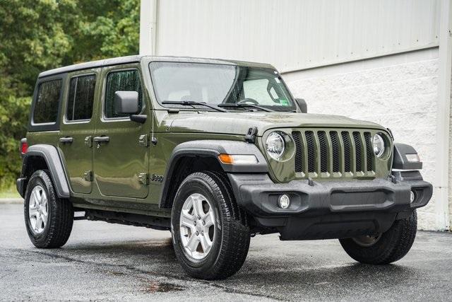 used 2022 Jeep Wrangler Unlimited car, priced at $24,000