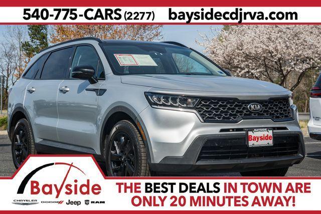 used 2021 Kia Sorento car, priced at $20,500