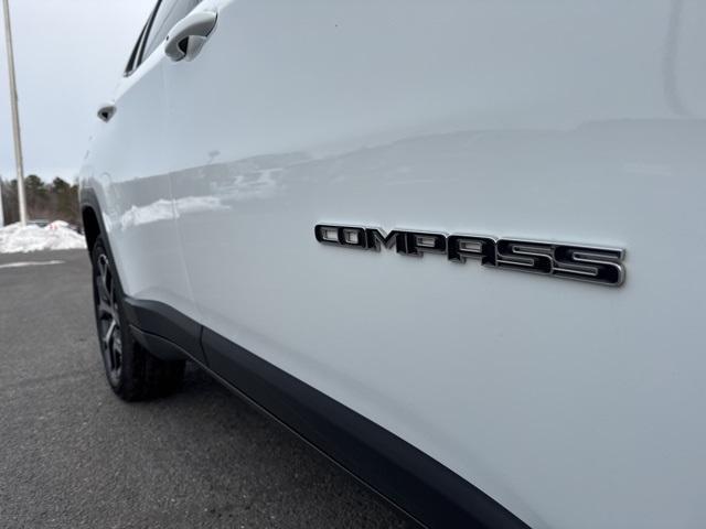 used 2024 Jeep Compass car, priced at $19,500