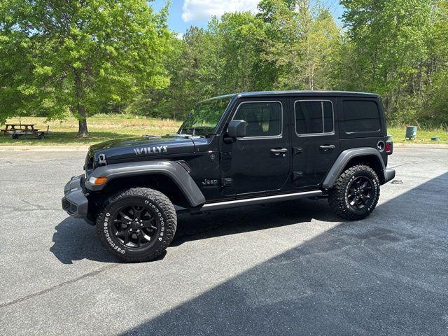 used 2022 Jeep Wrangler Unlimited car, priced at $31,500