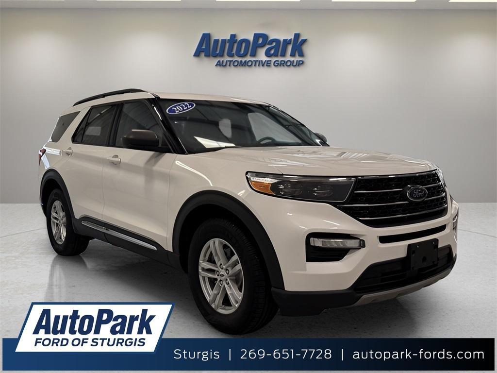 used 2022 Ford Explorer car, priced at $27,995