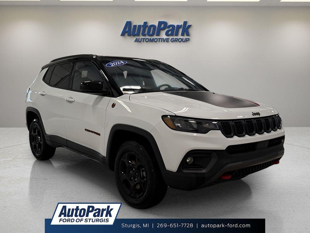 used 2024 Jeep Compass car, priced at $24,995