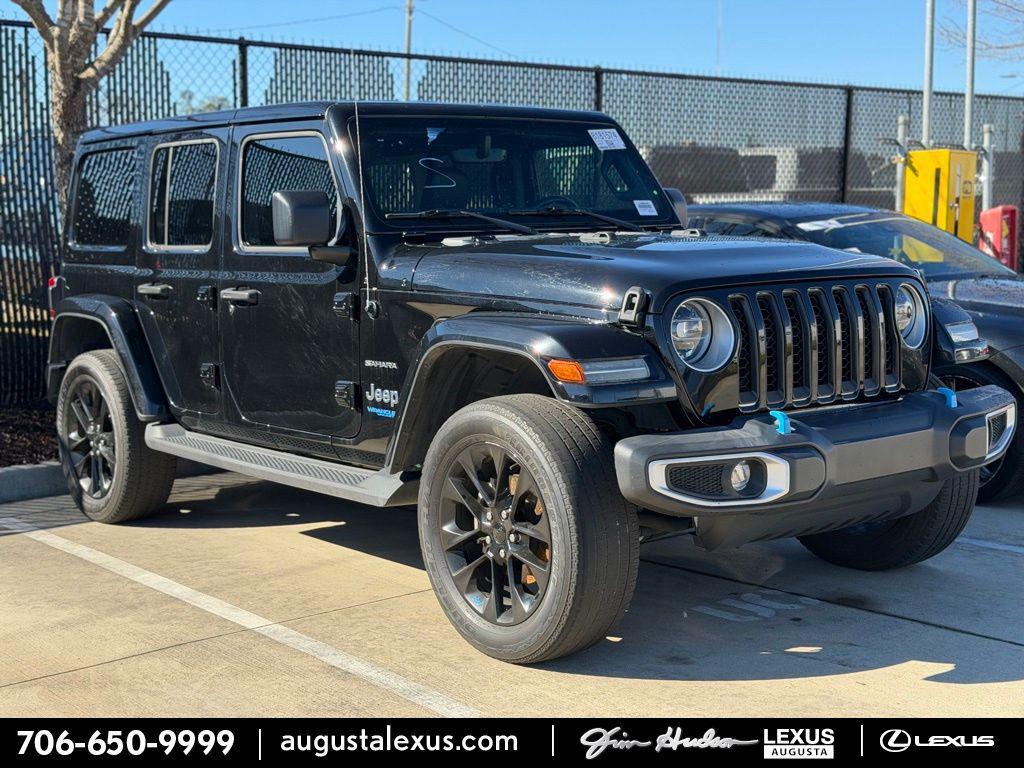 used 2022 Jeep Wrangler Unlimited 4xe car, priced at $30,506