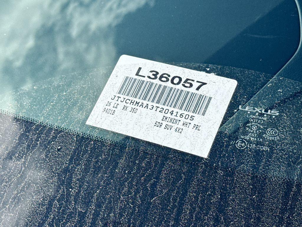 new 2026 Lexus RX 350 car, priced at $58,341