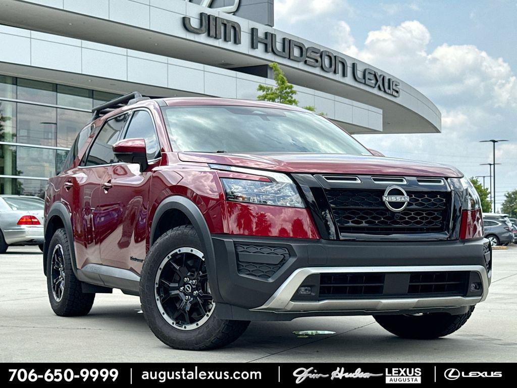 used 2025 Nissan Pathfinder car, priced at $40,252