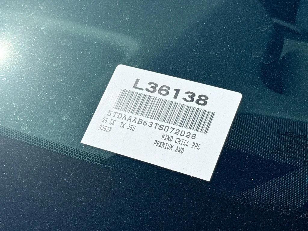 new 2026 Lexus TX 350 car, priced at $69,069