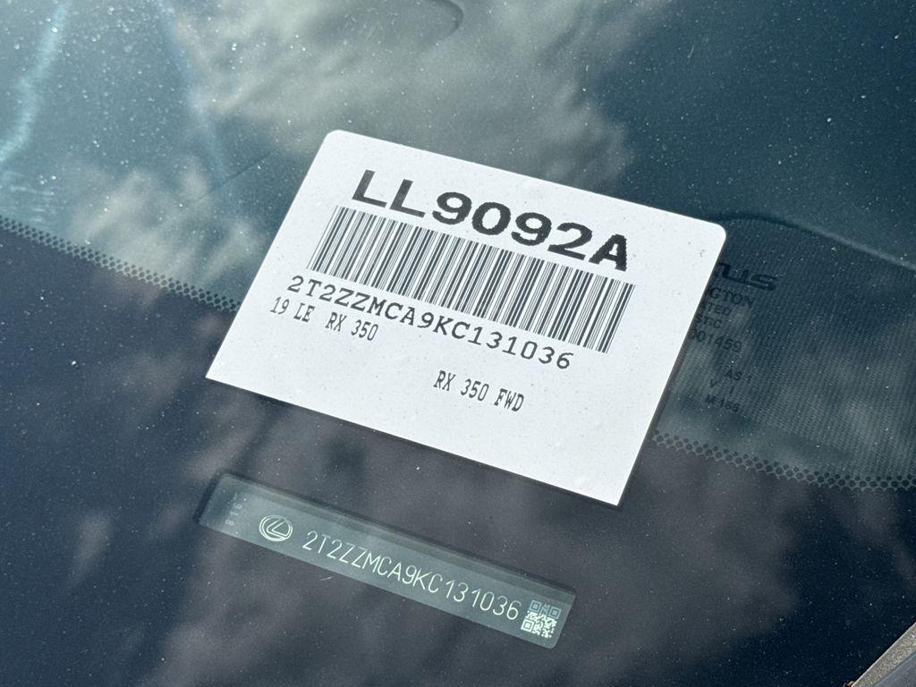 used 2019 Lexus RX 350 car, priced at $30,054