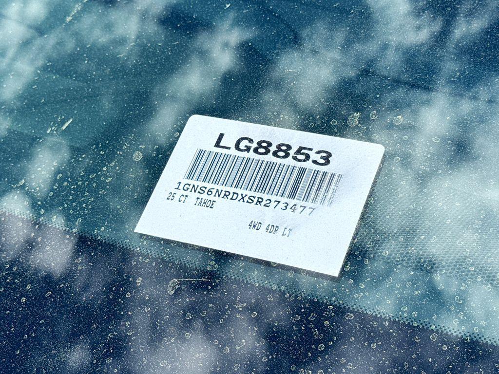 used 2025 Chevrolet Tahoe car, priced at $65,114