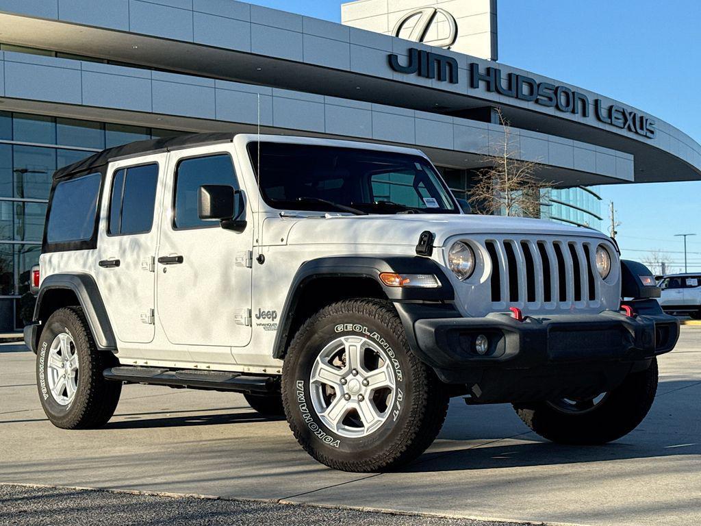 used 2019 Jeep Wrangler Unlimited car, priced at $26,679