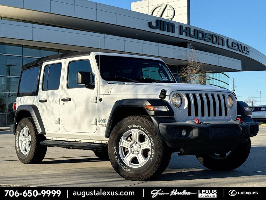 used 2019 Jeep Wrangler Unlimited car, priced at $26,679