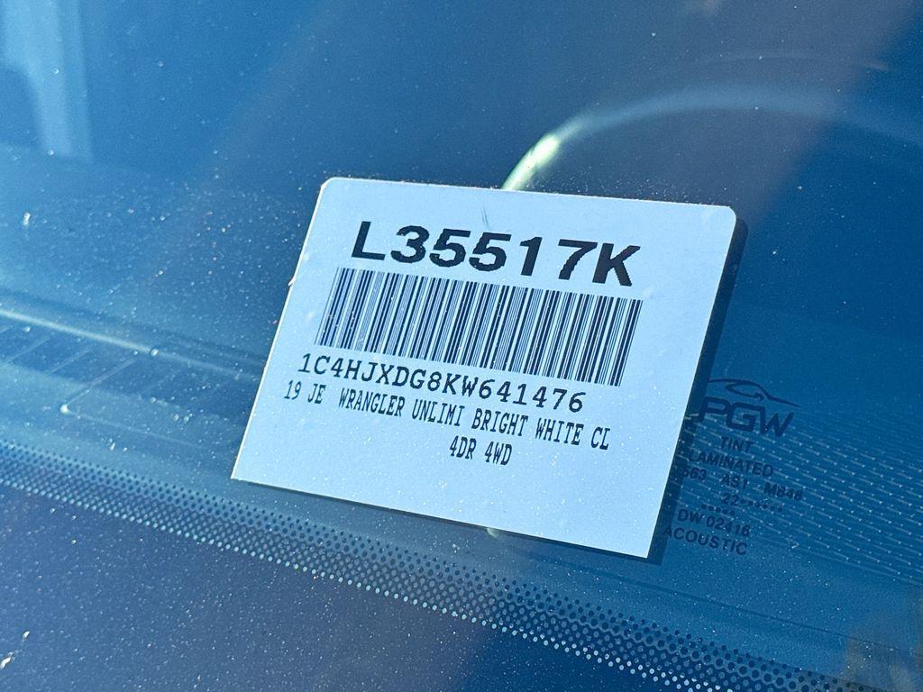 used 2019 Jeep Wrangler Unlimited car, priced at $26,679