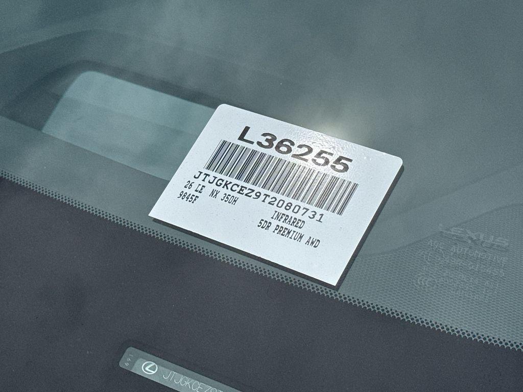 new 2026 Lexus NX 350h car, priced at $56,954