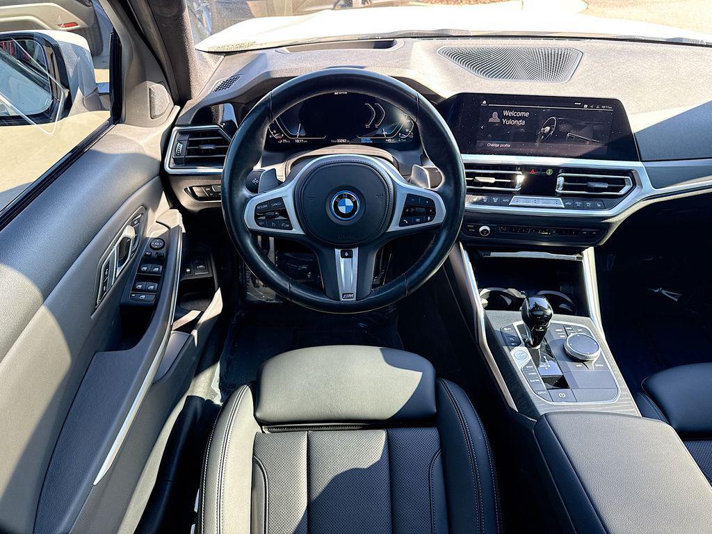 used 2022 BMW 330e car, priced at $28,263