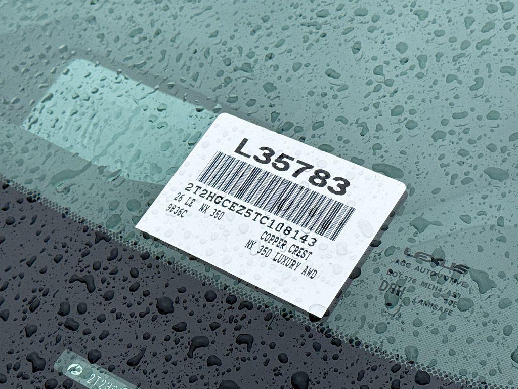 new 2026 Lexus NX 350 car, priced at $60,490