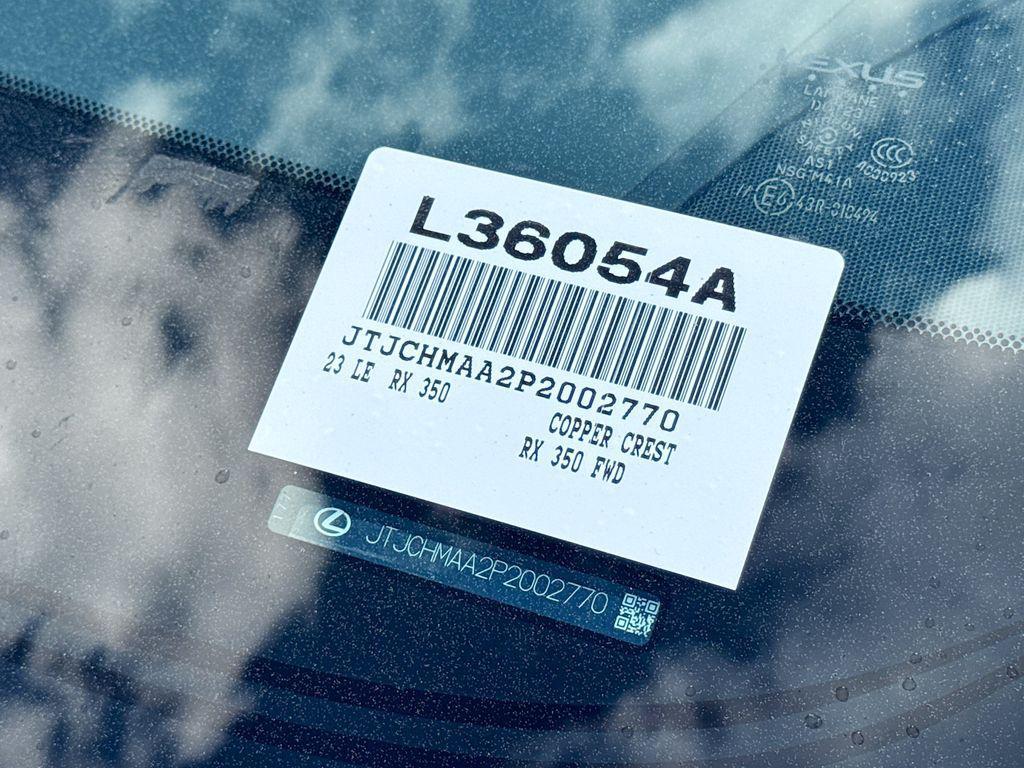 used 2023 Lexus RX 350 car, priced at $47,767