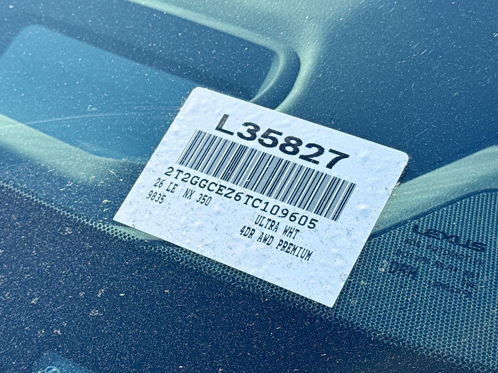 new 2026 Lexus NX 350 car, priced at $55,205