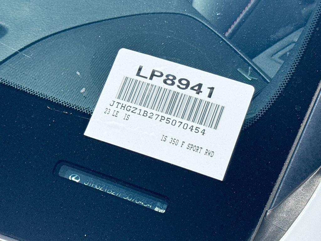 used 2023 Lexus IS 350 car, priced at $50,738